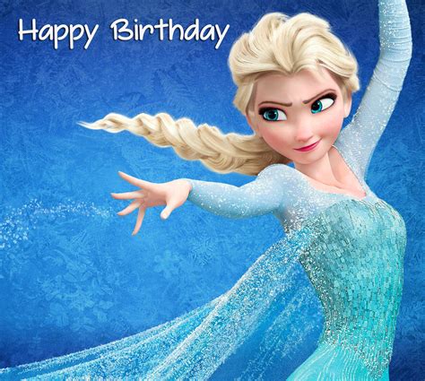 frozen elsa birthday|happy birthday disney frozen elsa.